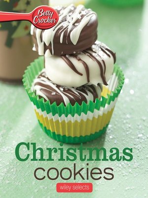 cover image of Betty Crocker Christmas Cookies